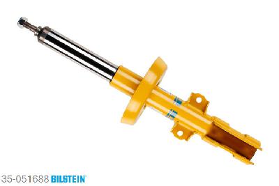 35-051688, Bilstein B6  Sport Schokdemper vooras, Saab 9-5 Estate (YS3E), 1.9 TiD,  2.2 TiD,  2.3 Turbo, 09/2001-, fixing hole pitches at the front 75 mm, Standaard lengte, geschikt voor gebruik met verlagingsveren tot -40mm