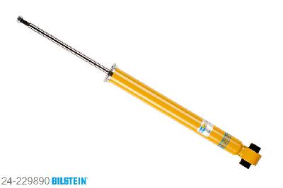24-229890, Bilstein B6  Sport Schokdemper achteras, Seat LEON (5F_), "1.2 TSI,  1.4 TSI,  1.6 TDI,  1.8 TFSI,2.0 TDI", 09/2012-, mark: G03, G04, G05, mark: G06, G07, 0N4, multilink axle / Front axle strutdiameter 55 mm, Standaard lengte, geschikt voor gebruik met verlagingsveren tot -40mm
