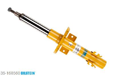 35-168560, Bilstein B6  Sport Schokdemper vooras, Skoda RAPID, 1.2,  1.2 TSI,  1.4 TSI,  1.6 TDI, 07/2012-, with standard chassis / Rear axle without ride height adjustment, Standaard lengte, geschikt voor gebruik met verlagingsveren tot -40mm