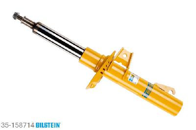 35-158714, Bilstein B6  Sport Schokdemper vooras, Skoda YETI, "1.2 TSI,  1.4 TSI,  1.6 TDI,  1.8 TSI 4x4,2.0 TDI,  2.0 TDI 4x4", 05/2009-, with standard chassis, mark: G06 / Front axle outside diameter strut 55 mm, Standaard lengte, geschikt voor gebruik met verlagingsveren tot -40mm
