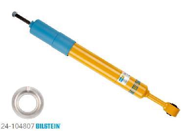 24-104807, Bilstein B6  4600 Schokdemper vooras, Toyota LAND CRUISER (J12), 3.0 D-4D,  4.0, 09/2002-, without electronic suspension control, Standaard lengte, geschikt voor gebruik met verlagingsveren tot -40mm