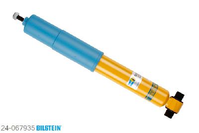 24-067935, Bilstein B6  Sport Schokdemper achteras, Volvo V70 II Estate (P80_), "2.0 T,  2.3,  2.3 T5,  2.4,  2.4 Bifuel,2.4 D,  2.4 D5,  2.4 T,  2.4 T5,  2.5 T,2.5 TDI", 03/2000-08/2007, without ride height adjustment, Standaard lengte, geschikt voor gebruik met verlagingsveren tot -40mm