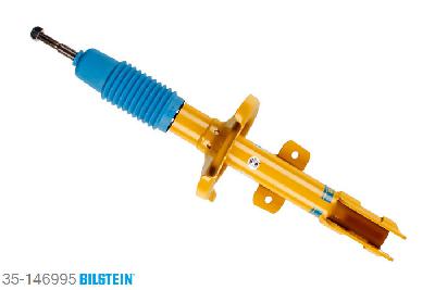 35-146995, Bilstein B6  Sport Schokdemper vooras, Volvo XC 90, 2.5 T,  3.2,  D5,  T6,  V8, 10/2002-, without ride height adjustment, with coil-spring suspension, Standaard lengte, geschikt voor gebruik met verlagingsveren tot -40mm