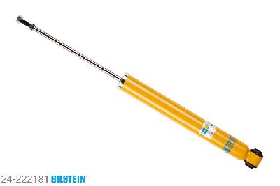 24-222181, Bilstein B6  Sport Schokdemper achteras, VW BEETLE Convertible, "1.2 TSI,  1.4 TSI,  1.6 TDI,  2.0 TDI,2.0 TSI", 12/2012-, mark: 0N9 / Front axle strutdiameter 55 mm / Rear axle rigid axle, Standaard lengte, geschikt voor gebruik met verlagingsveren tot -40mm