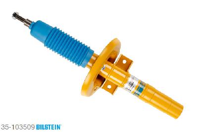 35-103509, Bilstein B6  Sport Schokdemper vooras, VW SHARAN (7M8, 7M9, 7M6), "1.8 T 20V,  1.9 TDI,  1.9 TDI 4motion,  2.0,2.0 CL,  2.0 TDI,  2.8 V6 24V,2.8 V6 24V 4motion,  2.8 VR6,2.8 VR6 Syncro", 11/1996-03/2010, with standard chassis, Standaard lengte, geschikt voor gebruik met verlagingsveren tot -40mm
