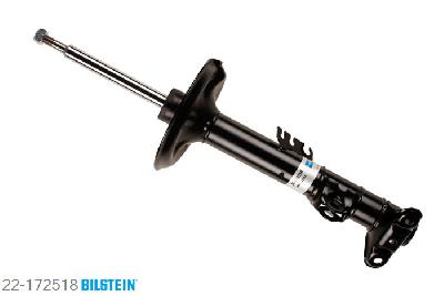 22-172518, Bilstein B4  Gas Schokdemper vooras links, BMW 3 (E36), "316 i,  318 i,  318 is,  318 tds,  323 i 2.5,325 tds,  328 i", 05/1993-02/1998, with M-technics, Standaard lengte, geschikt voor gebruik met verlagingsveren tot -30mm