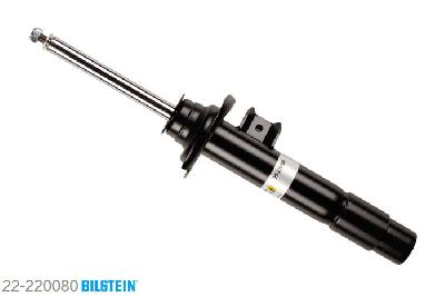 22-220080, Bilstein B4  Gas Schokdemper vooras, BMW 3 GRAN TURISMO (F34), 318 d,  320 d,  320 i,  328 i,  335 i, 03/2013-, with M-technics, with sports suspension, without electronic suspension control, Standaard lengte, geschikt voor gebruik met verlagingsveren tot -30mm