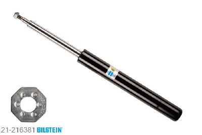 21-216381, Bilstein B4  Gas Schokdemper vooras, BMW 3 Touring (E30), 325 i X, 06/1988-10/1993, with standard chassis, Standaard lengte, geschikt voor gebruik met verlagingsveren tot -30mm