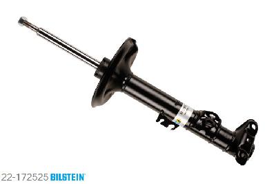 22-172525, Bilstein B4  Gas Schokdemper vooras rechts, BMW 3 Touring (E36), "316 i,  318 i,  318 tds,  320 i,  323 i 2.5,
325 tds,  328 i", 01/1995-10/1999, with M-technics, without ride height adjustment, Standaard lengte, geschikt voor gebruik met verlagingsveren tot -30mm