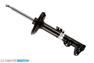 22-044198, Bilstein B4  Gas Schokdemper vooras links, BMW 3 Touring (E36), "316 i,  318 i,  318 tds,  320 i,  323 i 2.5,
325 tds,  328 i", 01/1995-10/1999, with standard chassis, without ride height adjustment, Standaard lengte, geschikt voor gebruik met verlagingsveren tot -30mm