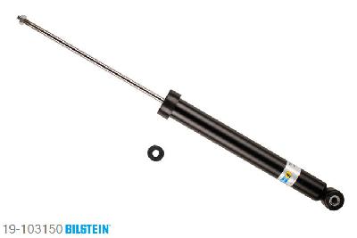 19-103150, Bilstein B4  Gas Schokdemper achteras, BMW 3 Touring (E36), "316 i,  318 i,  318 tds,  320 i,  323 i 2.5,
325 tds,  328 i", 01/1995-10/1999, with standard chassis, without ride height adjustment, Standaard lengte, geschikt voor gebruik met verlagingsveren tot -30mm