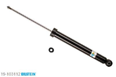 19-103112, Bilstein B4  Gas Schokdemper achteras, BMW 3 Touring (E46), 320 d,  320 i,  325 i,  328 i,  330 d,  330 i, 10/1999-02/2005, with standard chassis, Standaard lengte, geschikt voor gebruik met verlagingsveren tot -30mm