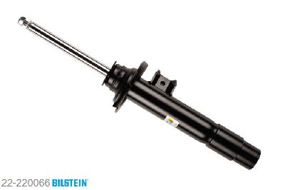 22-220066, Bilstein B4  Gas Schokdemper vooras, BMW 3 Touring (F31), 316 d,  318 d,  320 d,  320 i,  328 i,  330 d, 06/2012-, with standard chassis, without electronic suspension control, Standaard lengte, geschikt voor gebruik met verlagingsveren tot -30mm