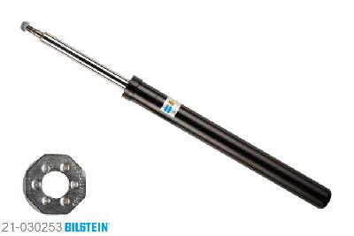 21-030253, Bilstein B4  Gas Schokdemper vooras, BMW 5 (E34), 518 i,  520 i,  520 i 24V, 01/1988-09/1995, with standard chassis, Standaard lengte, geschikt voor gebruik met verlagingsveren tot -30mm