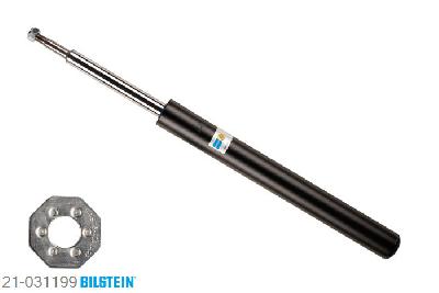21-031199, Bilstein B4  Gas Schokdemper vooras, BMW 5 (E34), 525 i, 01/1988-08/1991, with standard chassis, with sports suspension, without lowered chassis, Standaard lengte, geschikt voor gebruik met verlagingsveren tot -30mm