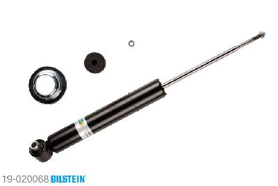 19-020068, Bilstein B4  Gas Schokdemper achteras, BMW 5 (E34), 525 i 24V, 09/1989-09/1995, with standard chassis, Standaard lengte, geschikt voor gebruik met verlagingsveren tot -30mm
