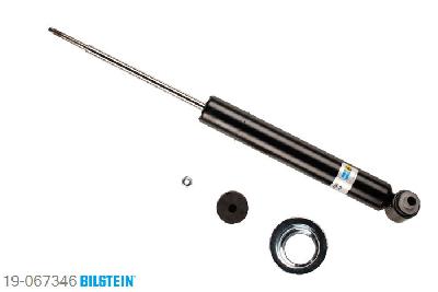 19-067346, Bilstein B4  Gas Schokdemper achteras, BMW 5 (E39), 535 i,  540 i, 04/1996-06/2003, with standard chassis, Standaard lengte, geschikt voor gebruik met verlagingsveren tot -30mm