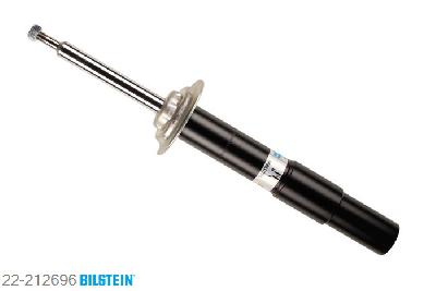 22-212696, Bilstein B4  Gas Schokdemper vooras, BMW 5 (E60), "3.0,  520d,  520i,  523i,  525d,  525i,  530 d,530d,  530i,  535d", 09/2004-03/2010, with M-technics, Standaard lengte, geschikt voor gebruik met verlagingsveren tot -30mm