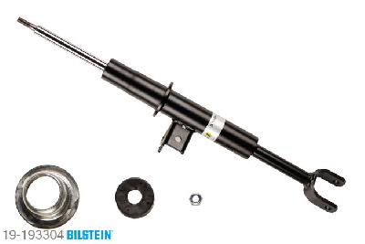 19-193304, Bilstein B4  Gas Schokdemper vooras rechts, BMW 5 Touring (F11), "520d,  520i,  523i,  525d,  528i,  530d,  530i,535d,  535i,  550i", 09/2010-, with standard chassis, without electronic suspension control, Standaard lengte, geschikt voor gebruik met verlagingsveren tot -30mm