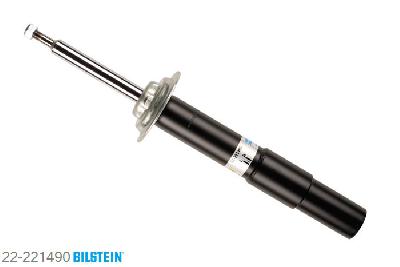 22-221490, Bilstein B4  Gas Schokdemper vooras, BMW 6 (E63), 630i,  635d,  645Ci,  650i, 01/2004-, with standard chassis, Standaard lengte, geschikt voor gebruik met verlagingsveren tot -30mm