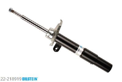 22-218919, Bilstein B4  Gas Schokdemper vooras links, BMW 7 (E65, E66), "3.0,  730 d,  730 i,Li,  730 Ld,  735 i,Li,735i,  740 i,Li,  745 i,Li,  750 i,Li,  760,760 i,Li", 01/2003-, with sports suspension, Standaard lengte, geschikt voor gebruik met verlagingsveren tot -30mm