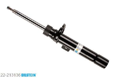22-213136, Bilstein B4  Gas Schokdemper vooras links, BMW X3 (F25), "sDrive 18d,  xDrive 20 d,  xDrive 20d,xDrive 20i,  xDrive 28 i,  xDrive 28i,xDrive 30d,  xDrive 35d,  xDrive 35i", 09/2010-, with sports suspension, Standaard lengte, geschikt voor gebruik met verlagingsveren tot -30mm