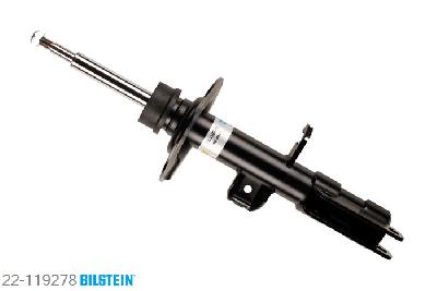 22-119278, Bilstein B4  Gas Schokdemper vooras links, BMW X5 (E53), "3.0 d,  3.0 d All-wheel Drive,  3.0 i,  4.4 i,4.6 is,  4.8 is", 05/2000-, with standard chassis, with sports suspension, without ride height adjustment, with ride height adjustment / Front axle without pneumatic suspension, Standaard lengte, geschikt voor gebruik met verlagingsveren tot -30mm