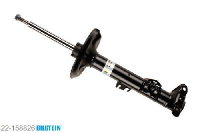 22-158826, Bilstein B4  Gas Schokdemper vooras rechts, BMW Z3, 1.8,  1.9,  2.0,  2.2,  2.8, 10/1995-07/2000, with standard chassis, Standaard lengte, geschikt voor gebruik met verlagingsveren tot -30mm