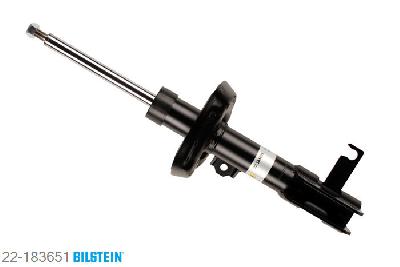 22-183651, Bilstein B4  Gas Schokdemper vooras rechts, Chevrolet CRUZE Hatchback, "1.4,  1.6,  1.6 T,  1.7 D,  1.8,  1.8 LPG,2.0 CDI", 06/2011-, Standaard lengte, geschikt voor gebruik met verlagingsveren tot -30mm