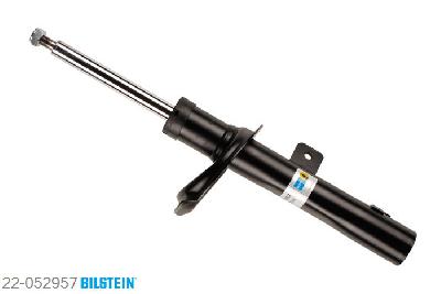 22-052957, Bilstein B4  Gas Schokdemper vooras rechts, Citroen BERLINGO (MF), "1.4,  1.4 bivalent,  1.4 i bivalent,  1.6,1.6 HDi,  1.6 HDI 75,  1.6 HDI 90", 11/2002-, with standard chassis, not for: Multispace, not for: Audace, Standaard lengte, geschikt voor gebruik met verlagingsveren tot -30mm
