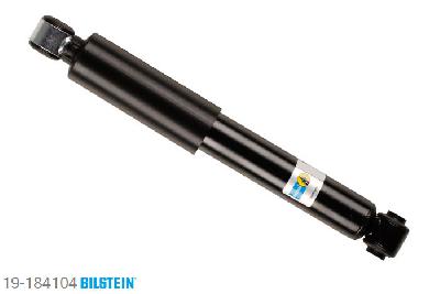 19-184104, Bilstein B4  Gas Schokdemper achteras, Fiat 500 C, 0.9,  1.2,  1.3 D Multijet,  1.4, 09/2009-, Opening Temperature Shorten by, with standard chassis, Standaard lengte, geschikt voor gebruik met verlagingsveren tot -30mm