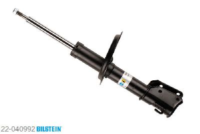 22-040992, Bilstein B4  Gas Schokdemper vooras, Fiat BRAVO (182), 1.4,  1.6 16V, 10/1995-10/2001, CH.Nr.: 4085697 ->, Standaard lengte, geschikt voor gebruik met verlagingsveren tot -30mm