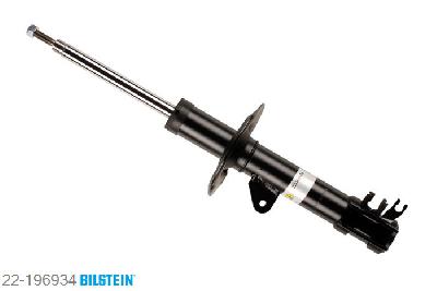 22-196934, Bilstein B4  Gas Schokdemper vooras links, Fiat PANDA (312, 323), "0.9,  0.9 4x4,  0.9 CNG,  1.2,  1.2 LPG,1.3 D Multijet,  1.3 D Multijet 4x4,  3.2", 02/2012-, Standaard lengte, geschikt voor gebruik met verlagingsveren tot -30mm