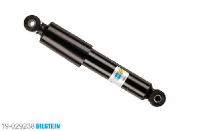 19-029238, Bilstein B4  Gas Schokdemper achteras, Fiat PUNTO (176), 55 1.1,  60 1.2,  75 1.2,  85 16V 1.2,  90 1.6, 09/1993-09/1999, Standaard lengte, geschikt voor gebruik met verlagingsveren tot -30mm