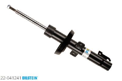 22-041241, Bilstein B4  Gas Schokdemper vooras, Ford FIESTA III (GFJ), 1.6 XR2i, 03/1989-01/1994, Front axle strutdiameter 44 mm, Standaard lengte, geschikt voor gebruik met verlagingsveren tot -30mm