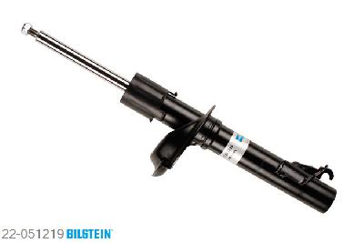 22-051219, Bilstein B4  Gas Schokdemper vooras rechts, Ford FOCUS (DAW, DBW), "1.4 16V,  1.6 16V,  1.6 16V Flexifuel,1.8 16V,  1.8 DI / TDDi,  1.8 TDCi,1.8 Turbo DI / TDDi,  2.0 16V", 10/1998-11/2004, Standaard lengte, geschikt voor gebruik met verlagingsveren tot -30mm