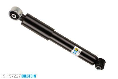 19-197227, Bilstein B4  Gas Schokdemper achteras, Ford KA, "1.0,  1.0 Flex,  1.6,  1.6 Flex,  1.2,1.3 TDCi", 02/2008-, Standaard lengte, geschikt voor gebruik met verlagingsveren tot -30mm