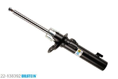 22-138392, Bilstein B4  Gas Schokdemper vooras, Ford MONDEO III Estate (BWY), "1.8 16V,  1.8 SCi,  2.0 16V,2.0 16V DI / TDDi,  2.0 16V TDDi / TDCi,2.0 TDCi,  2.2 TDCi,  2.5 V6 24V,3.0 V6 24V", 11/2000-08/2007, with standard chassis / Rear axle without ride height adjustment, Standaard lengte, geschikt voor gebruik met verlagingsveren tot -30mm