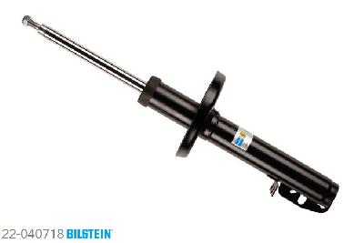 22-040718, Bilstein B4  Gas Schokdemper vooras, Ford SCORPIO I (GAE, GGE), "1.8,  2.0,  2.0 i,  2.4 i,  2.4 i CAT,  2.5 D,2.8 i,  2.9 i CAT", 04/1985-09/1994, Standaard lengte, geschikt voor gebruik met verlagingsveren tot -30mm