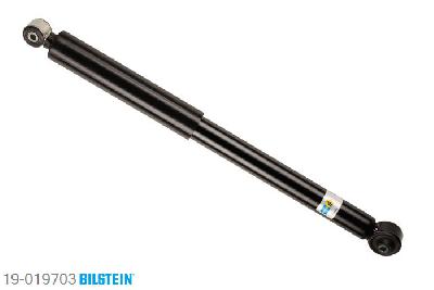 19-019703, Bilstein B4  Gas Schokdemper achteras, Ford SIERRA (GBG, GB4), "1.6,  1.6 i,  1.8,  1.8 TD,  2.0,  2.0 i,2.0 i CAT,  2.3 D", 01/1987-02/1993, Standaard lengte, geschikt voor gebruik met verlagingsveren tot -30mm
