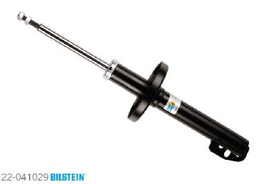 22-041029, Bilstein B4  Gas Schokdemper vooras, Ford SIERRA Hatchback (GBC), 1.3,  1.6,  2.0,  2.3,  2.3 D, 08/1982-02/1987, with standard chassis, Standaard lengte, geschikt voor gebruik met verlagingsveren tot -30mm