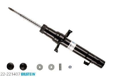 22-221407, Bilstein B4  Gas Schokdemper vooras links, Honda ACCORD IX Estate, 2.0,  2.2 i-DTEC,  2.4, 07/2008-, with standard chassis, Standaard lengte, geschikt voor gebruik met verlagingsveren tot -30mm