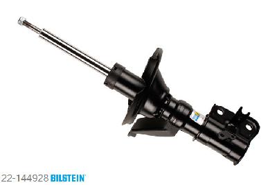 22-144928, Bilstein B4  Gas Schokdemper vooras links, Honda CIVIC VII Coupe (EM2), 1.6 i,  1.7 i,  1.7 i VTEC, 02/2001-12/2005, Front axle thread: M14, Standaard lengte, geschikt voor gebruik met verlagingsveren tot -30mm