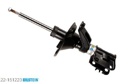 22-151223, Bilstein B4  Gas Schokdemper vooras links, Honda CIVIC VII Hatchback (EU, EP, ES), "1.6 i,  1.7,  1.7 CTDi,  2.0 i Sport,2.0 Type-R", 01/2000-09/2005, Front axle thread: M16, Standaard lengte, geschikt voor gebruik met verlagingsveren tot -30mm