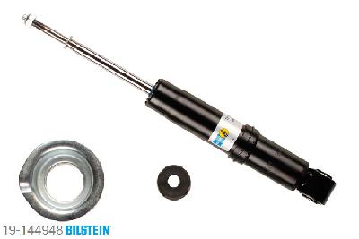 19-144948, Bilstein B4  Gas Schokdemper achteras, Honda CIVIC VII Saloon (EU), 1.2,  1.3 IMA,  1.4,  1.6,  1.7,  1.8, 02/2001-09/2005, Front axle thread: M14, Standaard lengte, geschikt voor gebruik met verlagingsveren tot -30mm