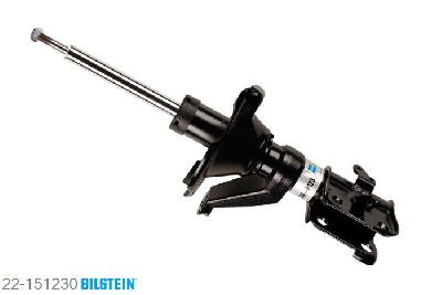 22-151230, Bilstein B4  Gas Schokdemper vooras rechts, Honda CIVIC VII Saloon (EU), 2.0, 10/2003-09/2005, Front axle thread: M16, Standaard lengte, geschikt voor gebruik met verlagingsveren tot -30mm