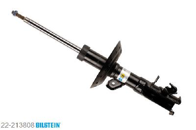 22-213808, Bilstein B4  Gas Schokdemper vooras links, Honda JAZZ III (GE), "1.4,  1.4 Flex,  1.4 HYBRID,  1.5,  1.5 Flex,1.5 Flexfuel,  1.5 i", 10/2007-, Standaard lengte, geschikt voor gebruik met verlagingsveren tot -30mm