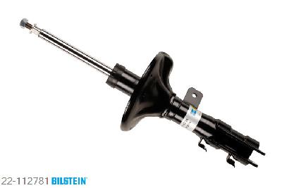 22-112781, Bilstein B4  Gas Schokdemper vooras rechts, Hyundai COUPE (GK), 1.6 16V,  2.0,  2.0 GLS,  2.7 V6, 08/2001-08/2009, Standaard lengte, geschikt voor gebruik met verlagingsveren tot -30mm