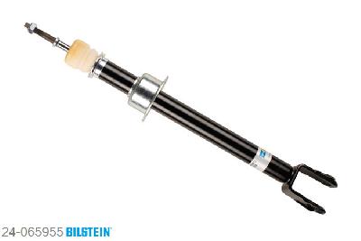 24-065955, Bilstein B4  Gas Schokdemper vooras, Jaguar S-TYPE (CCX), 2.5 V6,  2.7 D, 04/2002-10/2007, with standard chassis, without electronic suspension control, Standaard lengte, geschikt voor gebruik met verlagingsveren tot -30mm