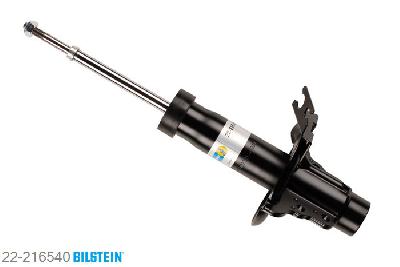 22-216540, Bilstein B4  Gas Schokdemper vooras links, Kia SPORTAGE (K00), "2.0 4WD,  2.0 i 16V 4WD,  2.0 i 4WD,2.0 TD 4WD,  2.2 Luxe 4x4", 08/1994-08/2003, with standard chassis, Standaard lengte, geschikt voor gebruik met verlagingsveren tot -30mm